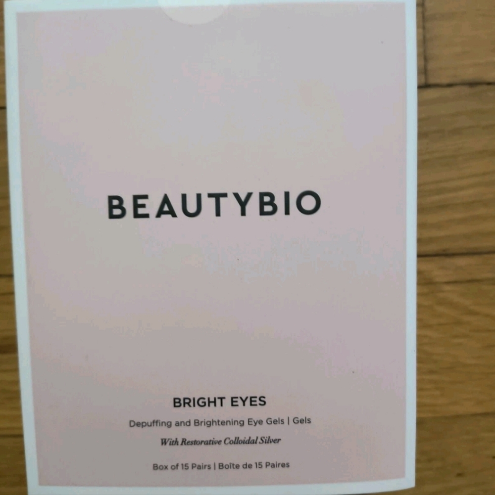 BeautyBio Bright Eyes Depuffing and Brightening Eye Gels Box Of 15 Pairs